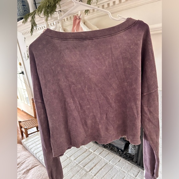 Distressed sweater💜💜 - Picture 2 of 3